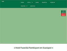 Tablet Screenshot of hotelflamboyant.com.br